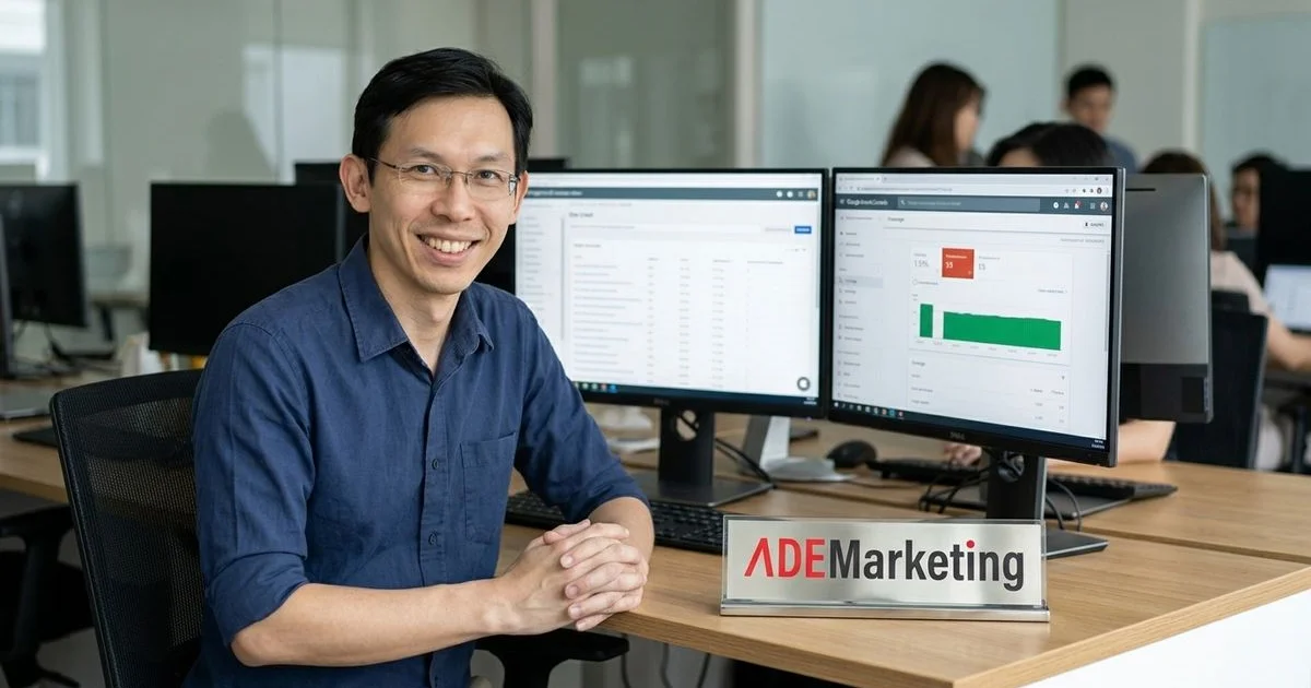 A technical SEO audit displayed across dual monitors — Screaming Frog crawl alongside Google Search Console coverage report